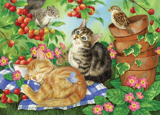 A cseresznyefa alatt Cobble Hill 350 darabos kirakó puzzle (CH - 47039) - puzzlegarden