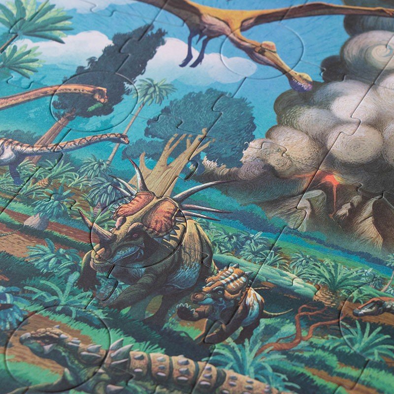 A dinoszauruszok kora Londji 100 darabos kirakó puzzle (LN-PZ600U) - puzzlegarden