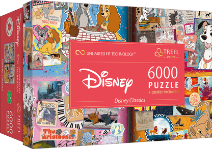 A Disney Nagy Könyve Trefl Prime 6000 darabos kirakó puzzle (TR - 81037 5900511810370) - puzzlegarden