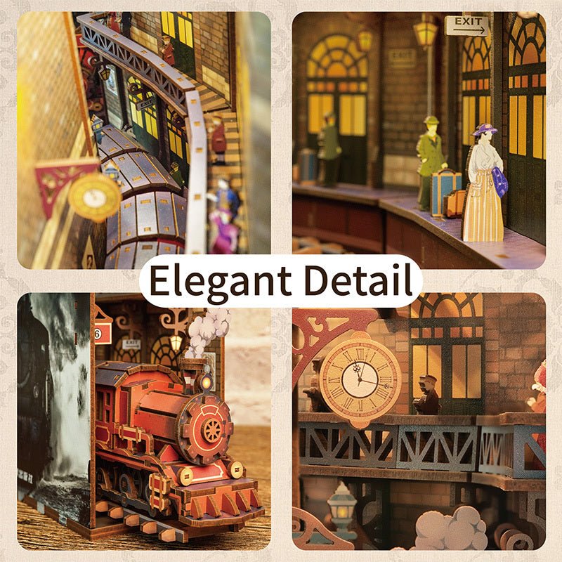 A Gőz Korszaka Könyvkuckó Tonecheer 164 darabos kirakó puzzle (TO - TQ125 6971683351250) - puzzlegarden