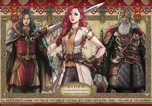 A Gyűrűk Ura: A rohaniak háborúja Trefl 1000 darabos kirakó puzzle (TR - 10937) - puzzlegarden
