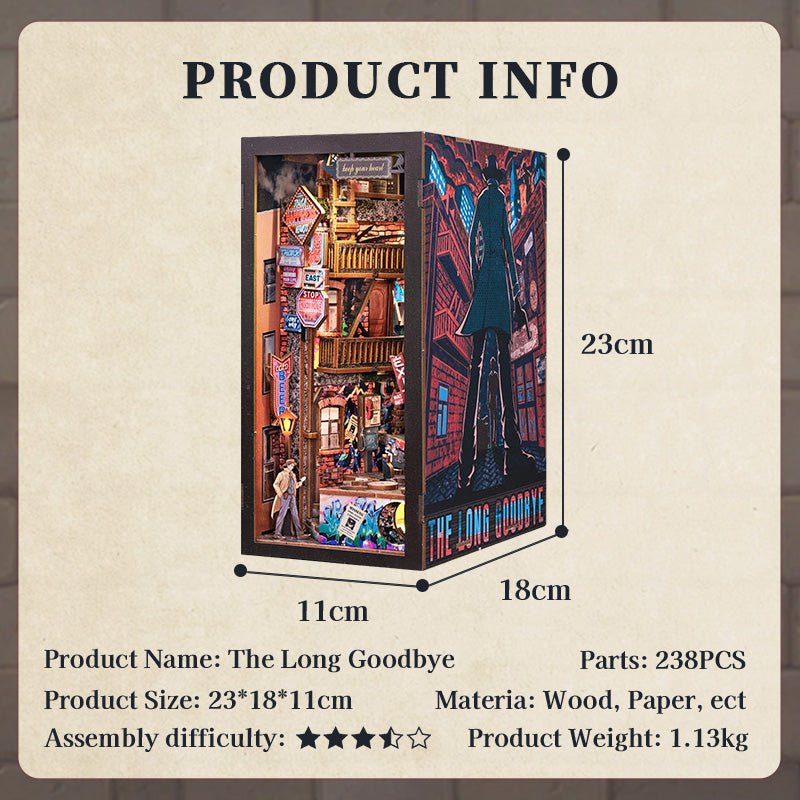 A hosszú búcsú CuteBee 238 darabos kirakó puzzle (CB - BN02B) - puzzlegarden