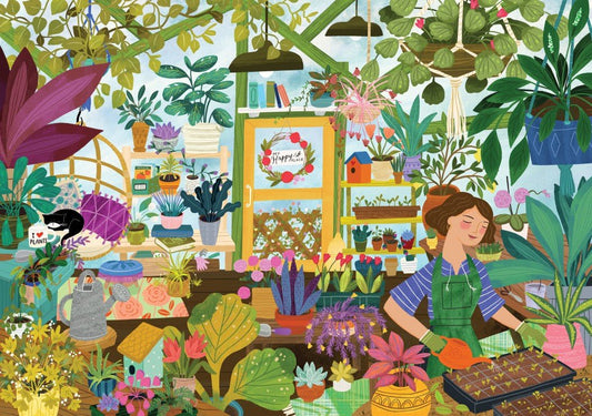 A kedvenc helyem az üvegházban Pieces & Peace 2000 darabos kirakó puzzle (PaP - F - 00169) - puzzlegarden