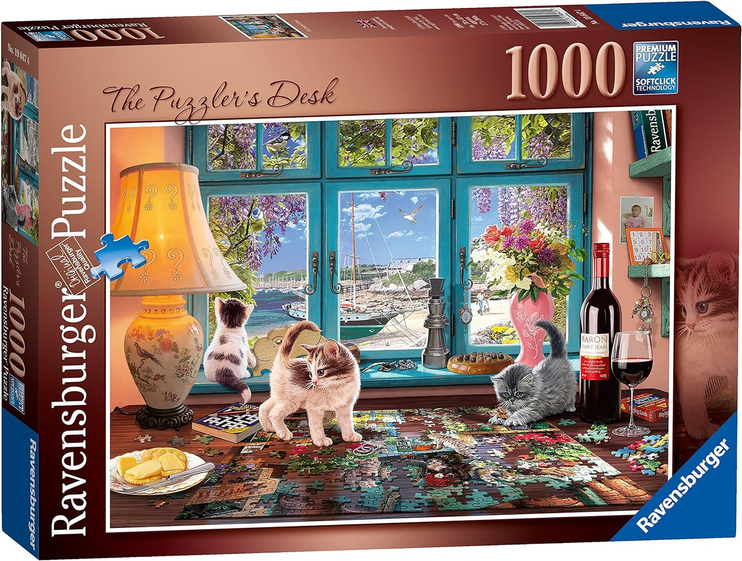 A Kirakózó Asztala Ravensburger 1000 darabos kirakó puzzle (RA - 19847 4005556198474) - puzzlegarden