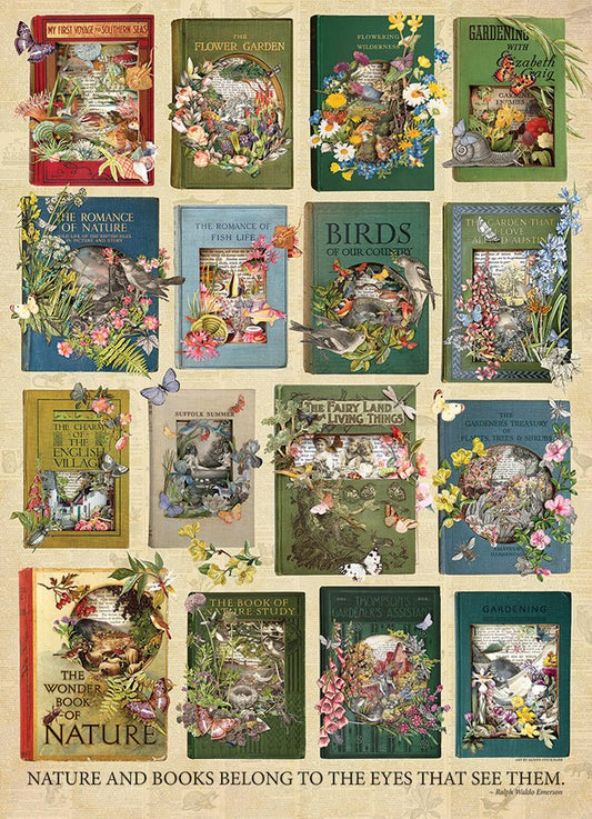 A könyvek természete Cobble Hill 1000 darabos kirakó puzzle (CH - 40197) - puzzlegarden