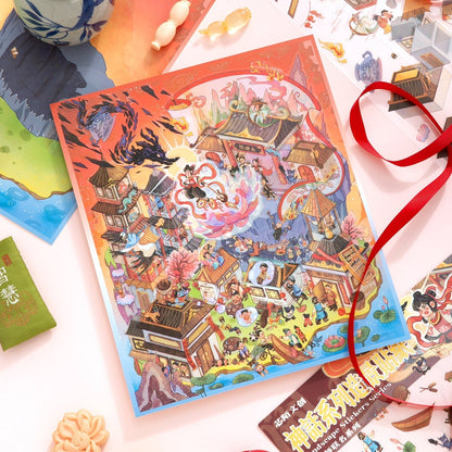 A lotusz harcosa - matricajelenet Simno 1 darabos kirakó puzzle (SN-6941776325161) - puzzlegarden