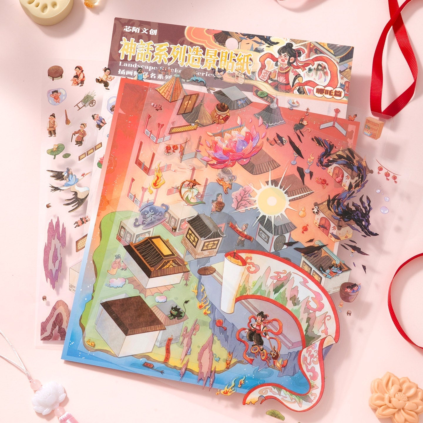 A lotusz harcosa - matricajelenet Simno 1 darabos kirakó puzzle (SN-6941776325161) - puzzlegarden