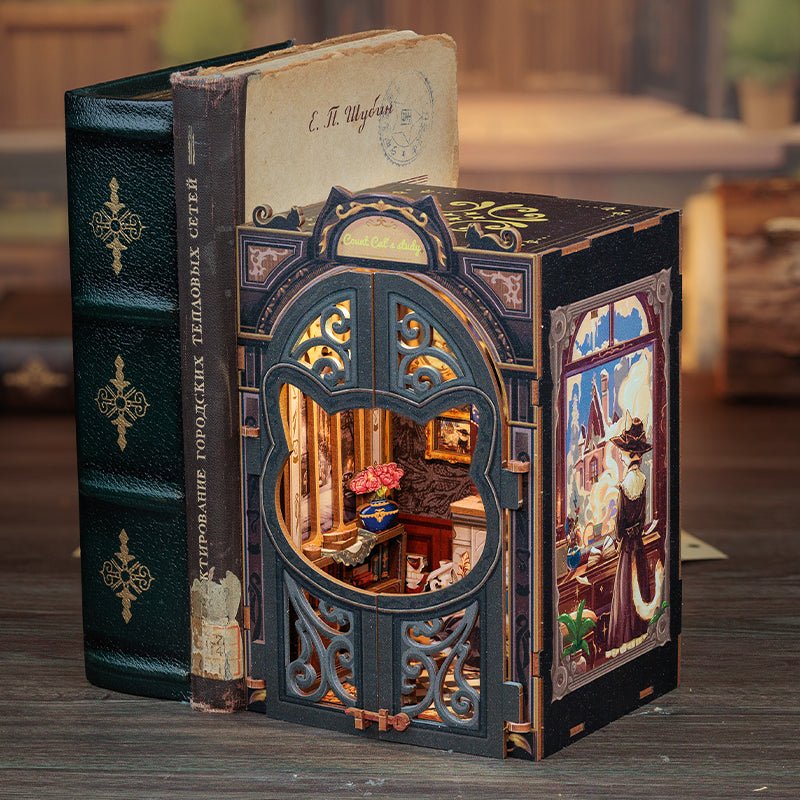 A Macskagróf dolgozószobája CuteBee 108 darabos kirakó puzzle (CB - SD03B) - puzzlegarden