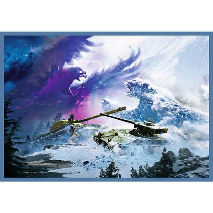 A nagy tankcsata – 4x250 Trefl 250 darabos kirakó puzzle (TR-13347) - puzzlegarden