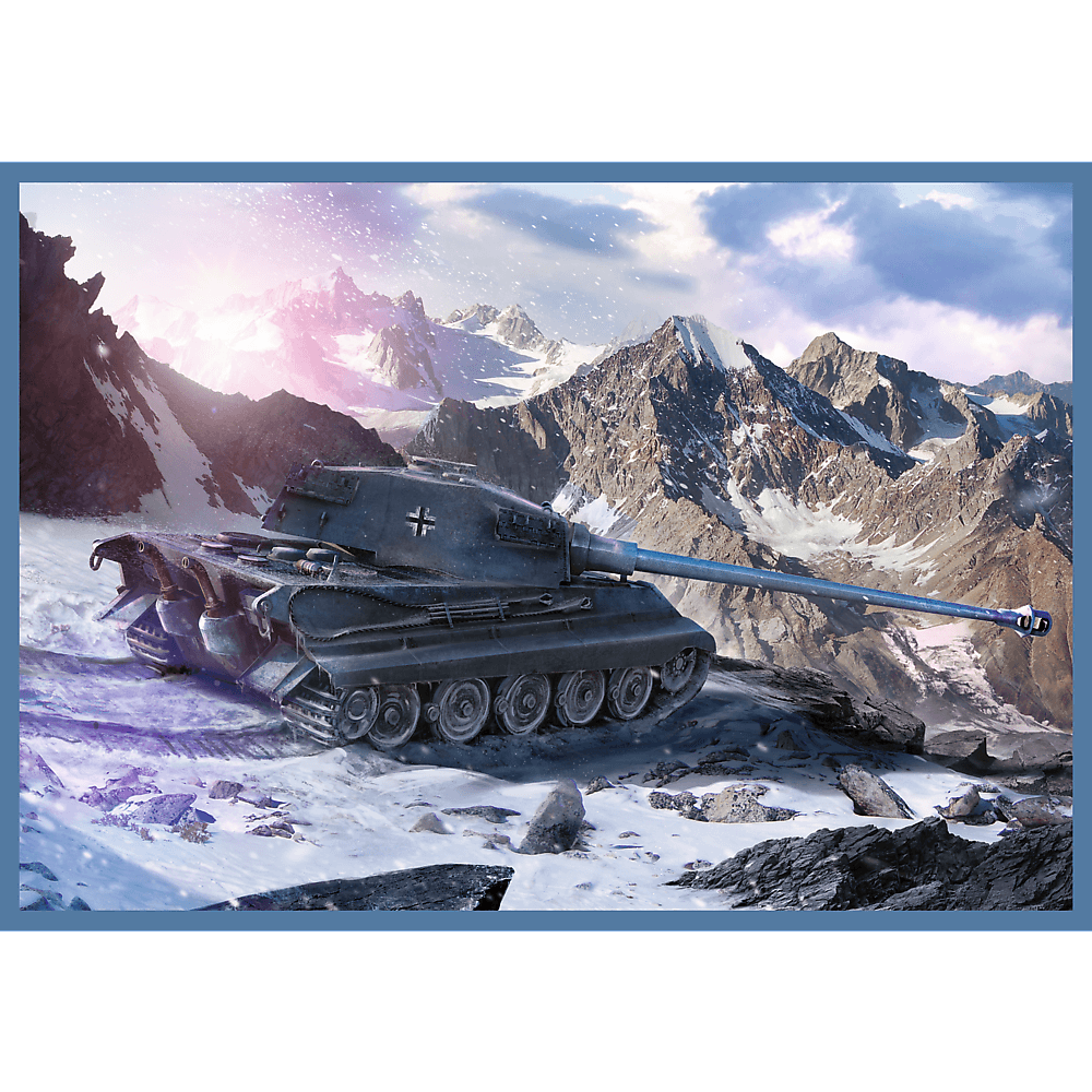 A nagy tankcsata – 4x250 Trefl 250 darabos kirakó puzzle (TR-13347) - puzzlegarden