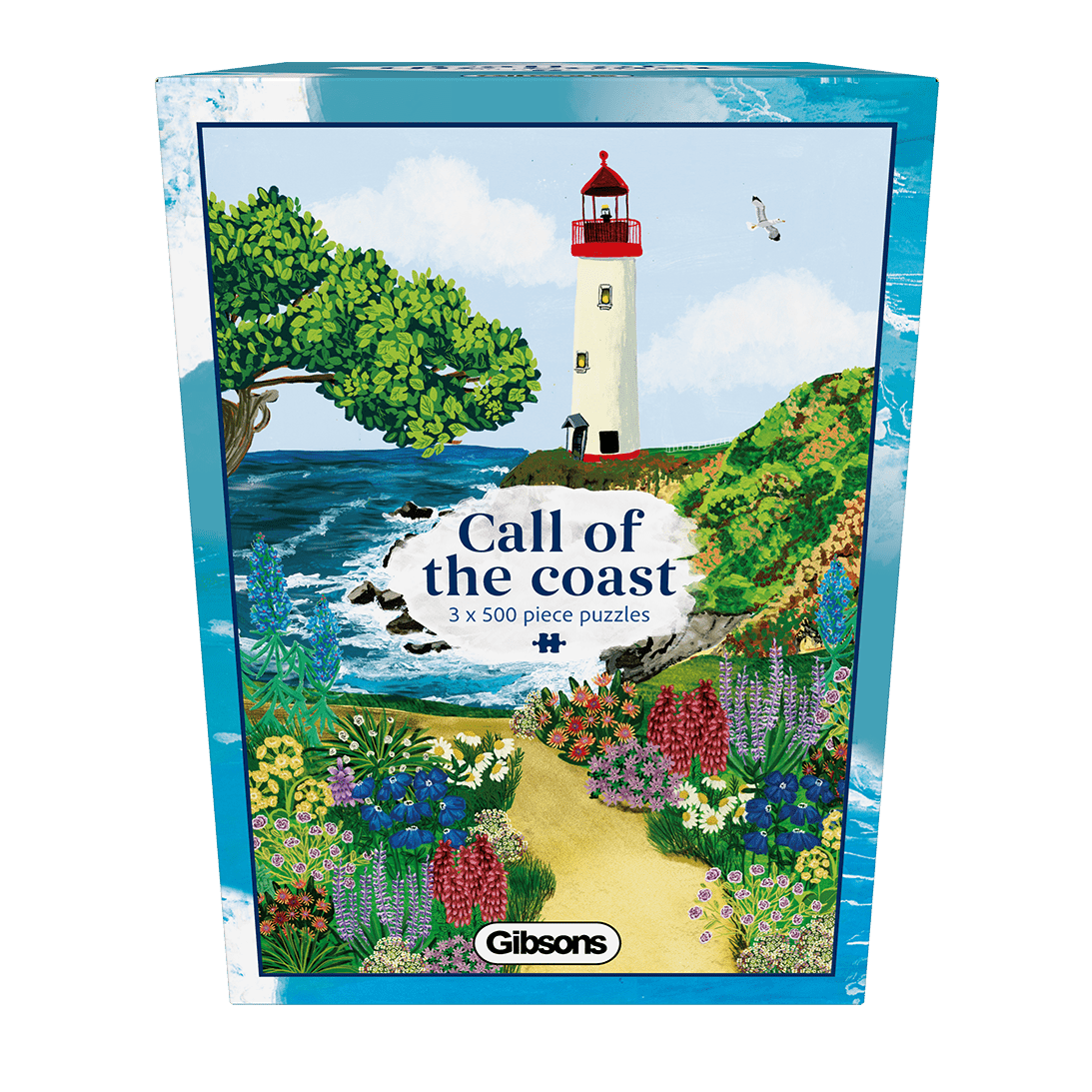 A part hívása – 3x500 Gibsons 500 darabos kirakó puzzle (G - G5501) - puzzlegarden