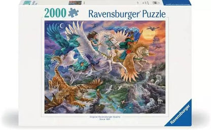 A Pegazus és Barátai Ravensburger 2000 darabos kirakó puzzle (RA - 12000806 4005555008064) - puzzlegarden