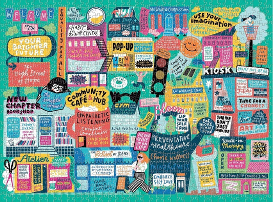 A Remény főutcája Galison 1000 darabos kirakó puzzle (GA-9780735373273) - puzzlegarden