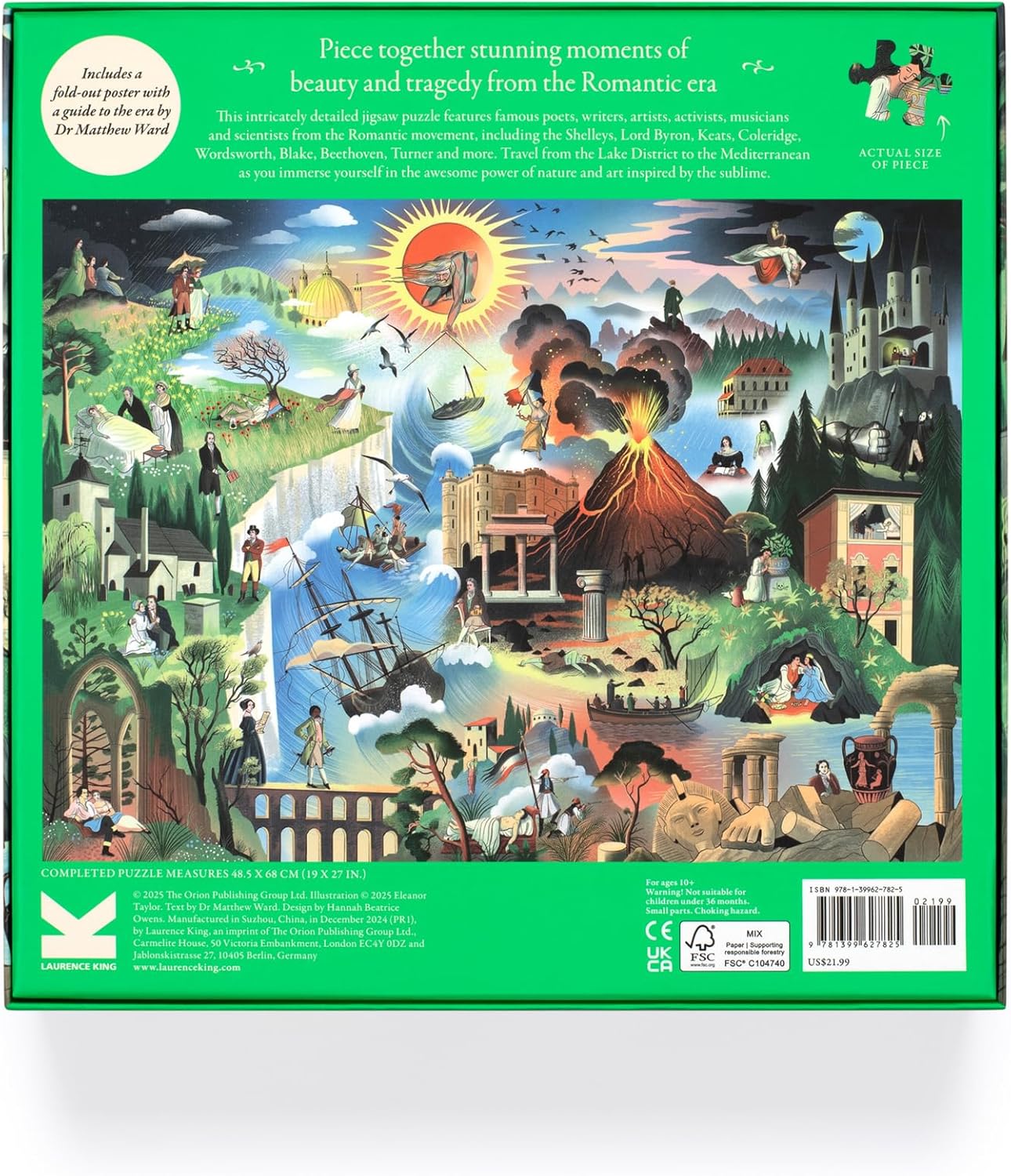 A romantika világa Laurence King 1000 darabos kirakó puzzle (LK - 9781399627825) - puzzlegarden