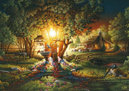 A Tavasz Teljes Pompájában Schmidt Spiele 1000 darabos kirakó puzzle (SCH - 58547 4001504585471) - puzzlegarden