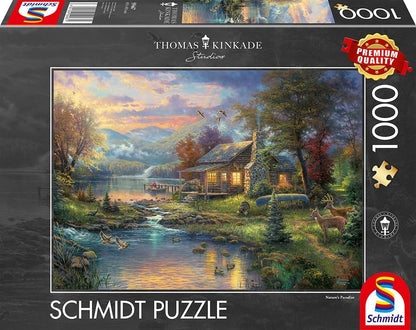A természet paradicsoma Schmidt Spiele 1000 darabos kirakó puzzle (SCH - 59467) - puzzlegarden