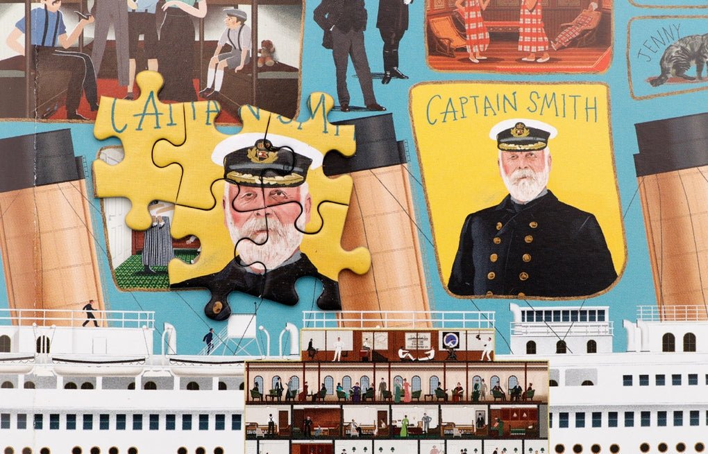A Titanic világa - panoráma kép Laurence King 1000 darabos kirakó puzzle (LK - 9781399632836) - puzzlegarden