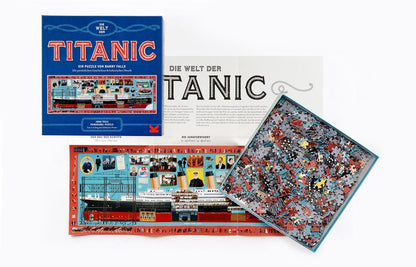 A Titanic világa - panoráma kép Laurence King 1000 darabos kirakó puzzle (LK - 9781399632836) - puzzlegarden