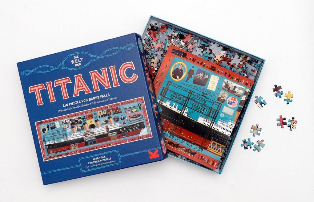 A Titanic világa - panoráma kép Laurence King 1000 darabos kirakó puzzle (LK - 9781399632836) - puzzlegarden