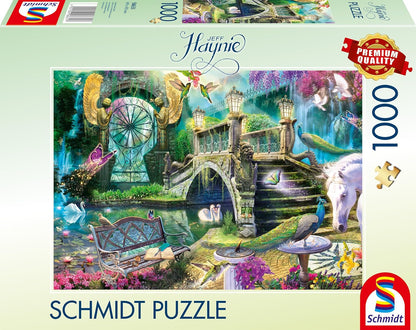 A titkos kert Schmidt Spiele 1000 darabos kirakó puzzle (SCH - 58631) - puzzlegarden