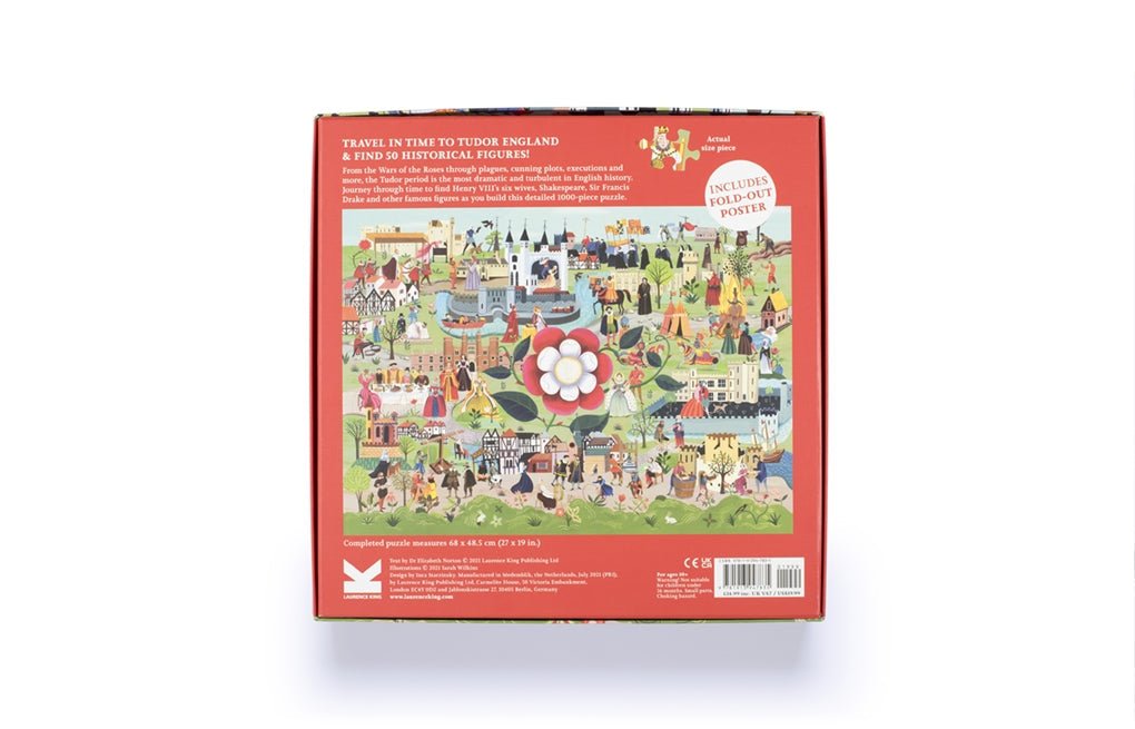 A Tudorok világa Laurence King 1000 darabos kirakó puzzle (LK - 9781913947835) - puzzlegarden