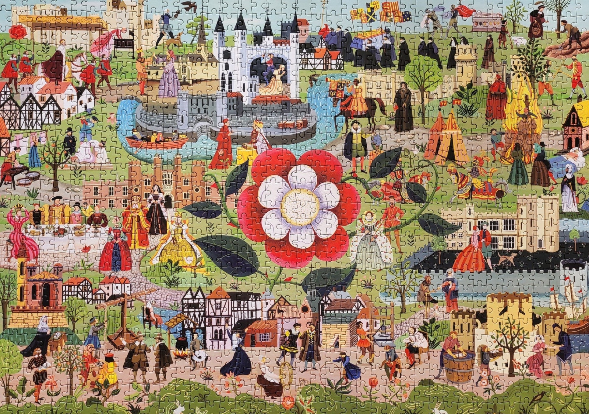 A Tudorok világa Laurence King 1000 darabos kirakó puzzle (LK - 9781913947835) - puzzlegarden