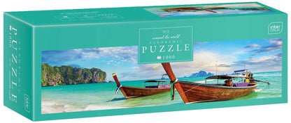 A világ körül 2 - panoráma Interdruk 1000 darabos kirakó puzzle (ID-PUZPA1000AR2) - puzzlegarden