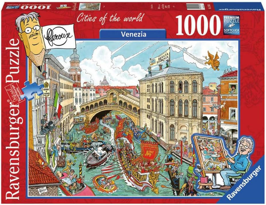 A Világ Városai - Velence Ravensburger 1000 darabos kirakó puzzle (RA - 17534 4005556175345) - puzzlegarden