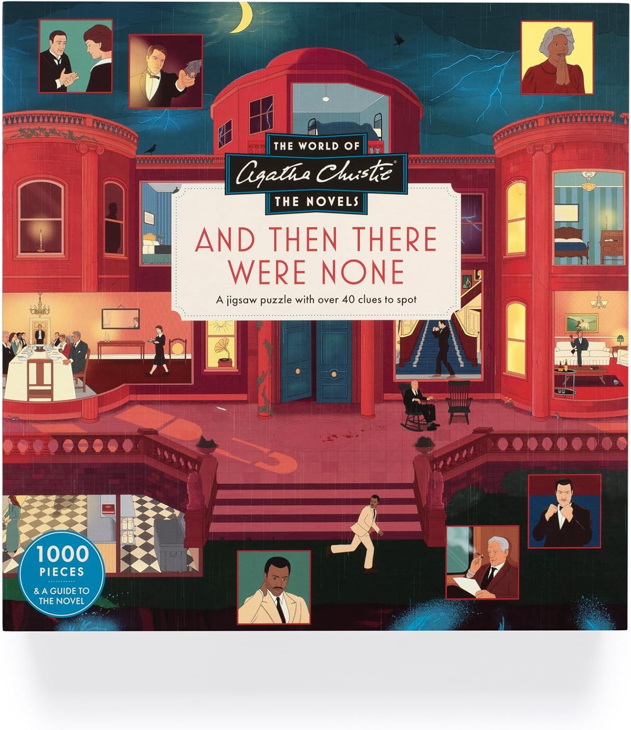 Agatha Christie - Tíz kicsi néger Laurence King 1000 darabos kirakó puzzle (LK - 9781399632843) - puzzlegarden