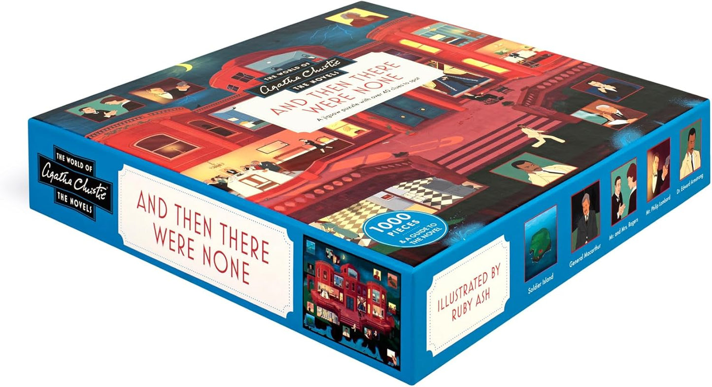 Agatha Christie - Tíz kicsi néger Laurence King 1000 darabos kirakó puzzle (LK - 9781399632843) - puzzlegarden