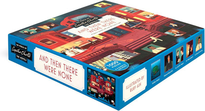 Agatha Christie - Tíz kicsi néger Laurence King 1000 darabos kirakó puzzle (LK - 9781399632843) - puzzlegarden