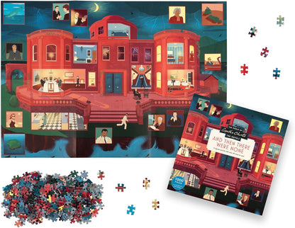 Agatha Christie - Tíz kicsi néger Laurence King 1000 darabos kirakó puzzle (LK - 9781399632843) - puzzlegarden