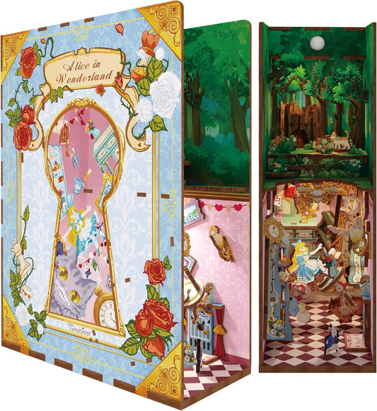 Alíz Csodaországban Könyvkuckó Tonecheer 184 darabos kirakó puzzle (TC-TQ128) - puzzlegarden