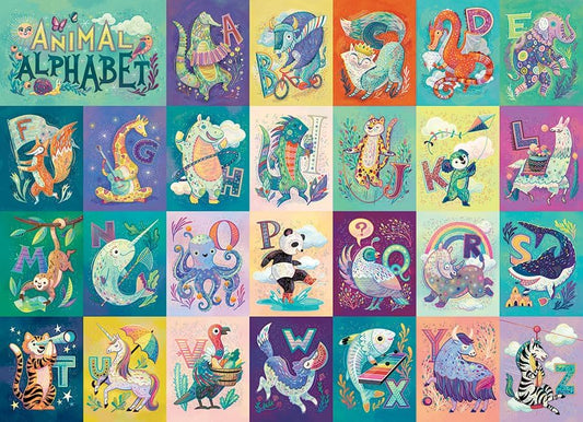 Állatábécé Cobble Hill 350 darabos kirakó puzzle (CH - 47042) - puzzlegarden