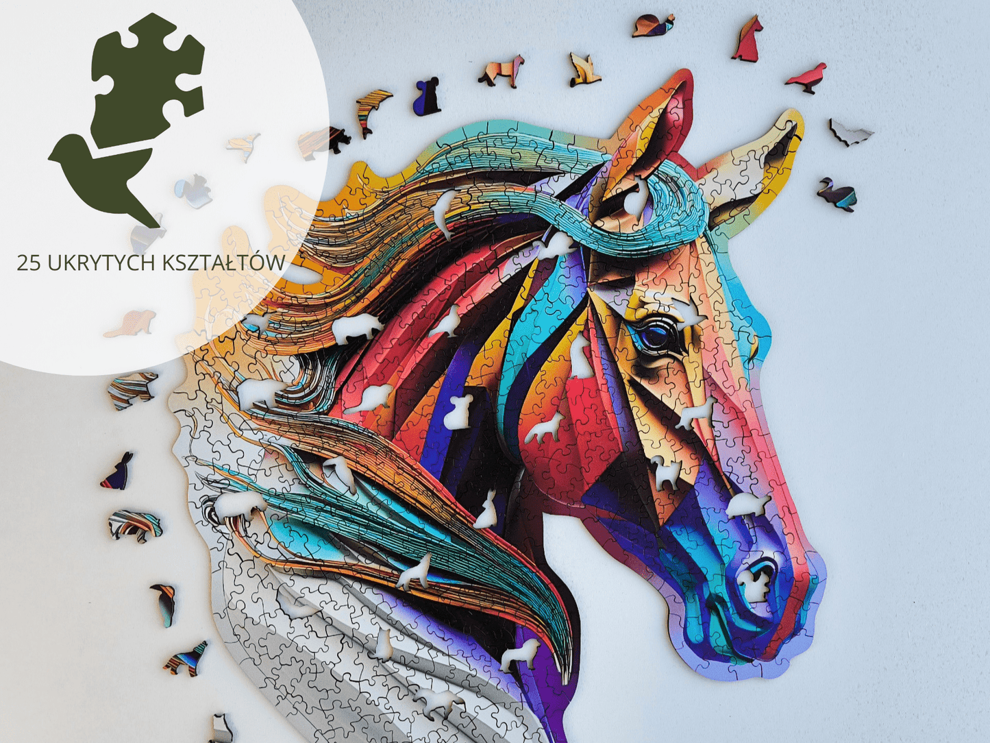 Alternatív geometria – Éteri ló Milliwood 500 darabos kirakó puzzle (MW - 5048) - puzzlegarden