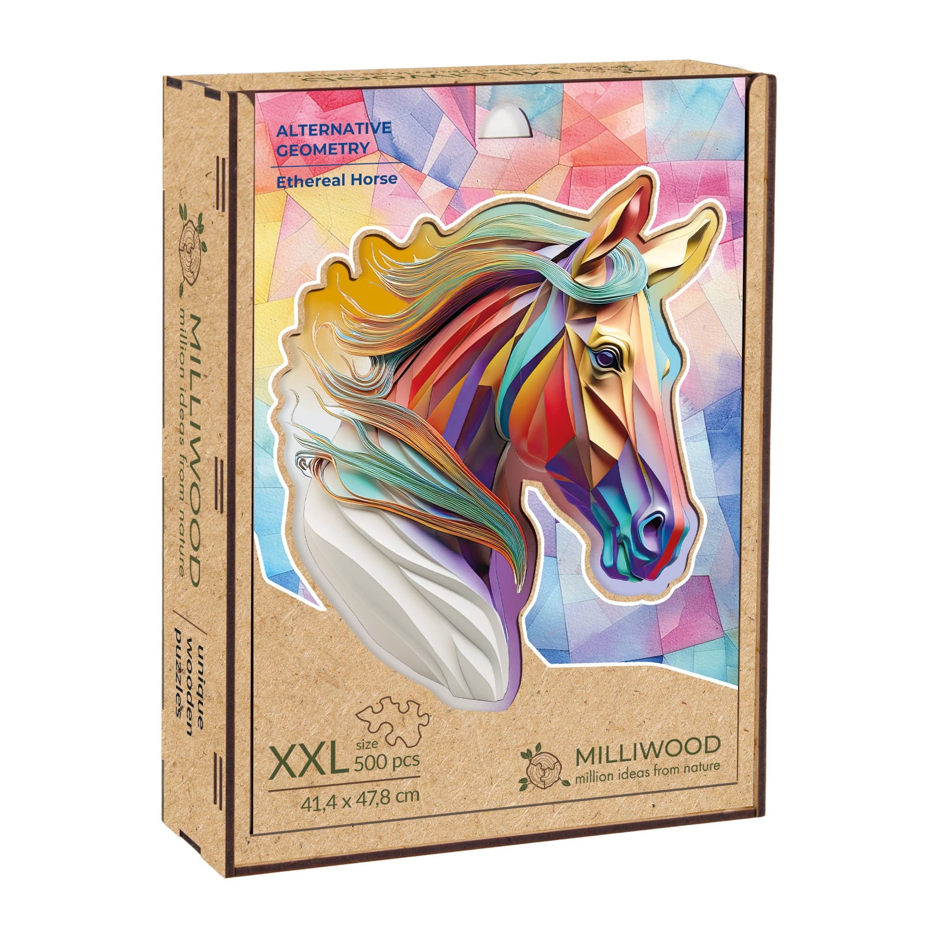 Alternatív geometria – Éteri ló Milliwood 500 darabos kirakó puzzle (MW - 5048) - puzzlegarden