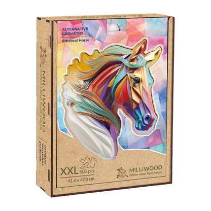 Alternatív geometria – Éteri ló Milliwood 500 darabos kirakó puzzle (MW - 5048) - puzzlegarden