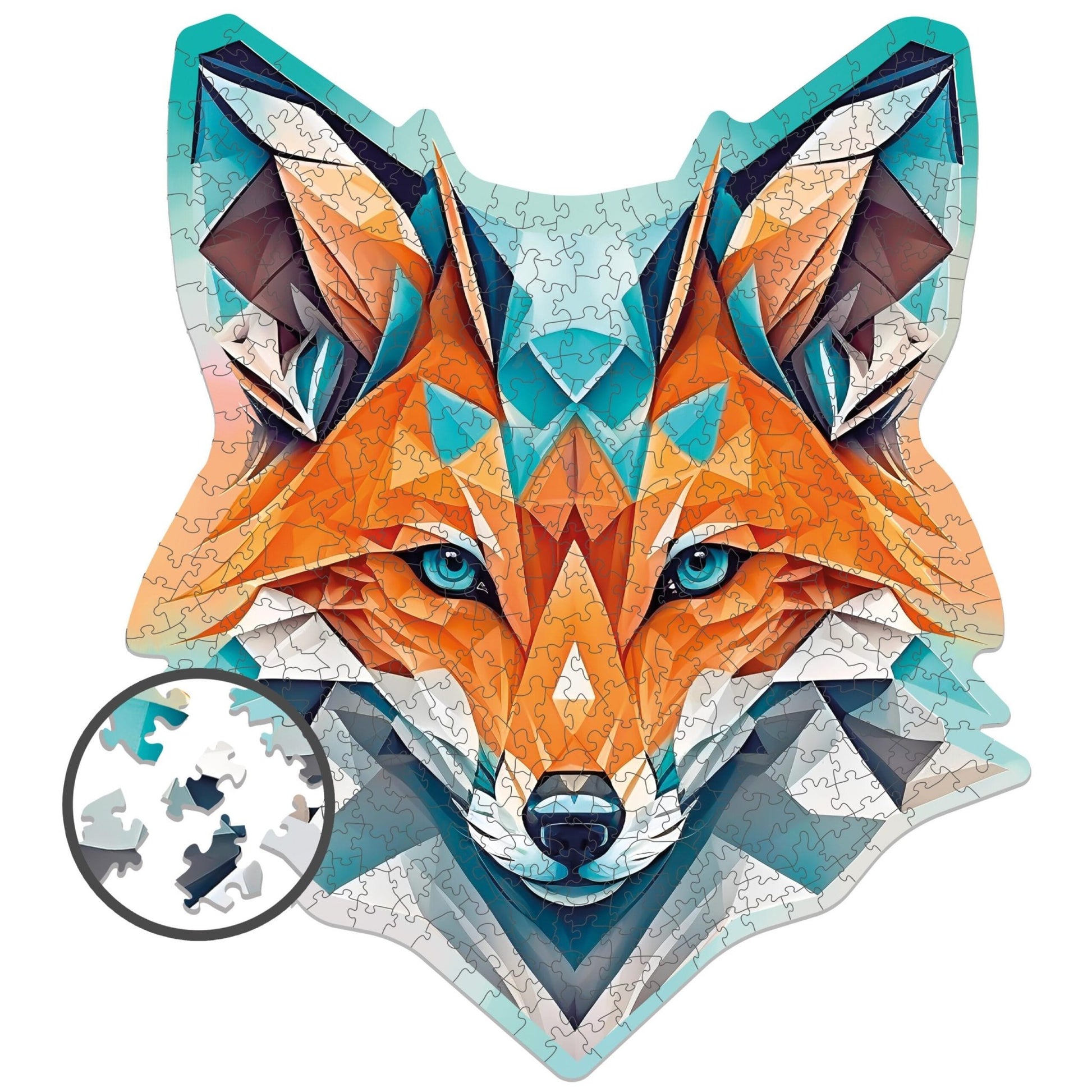 Alternatív geometria – Hipnotizáló róka Milliwood 500 darabos kirakó puzzle (MW - 5050) - puzzlegarden