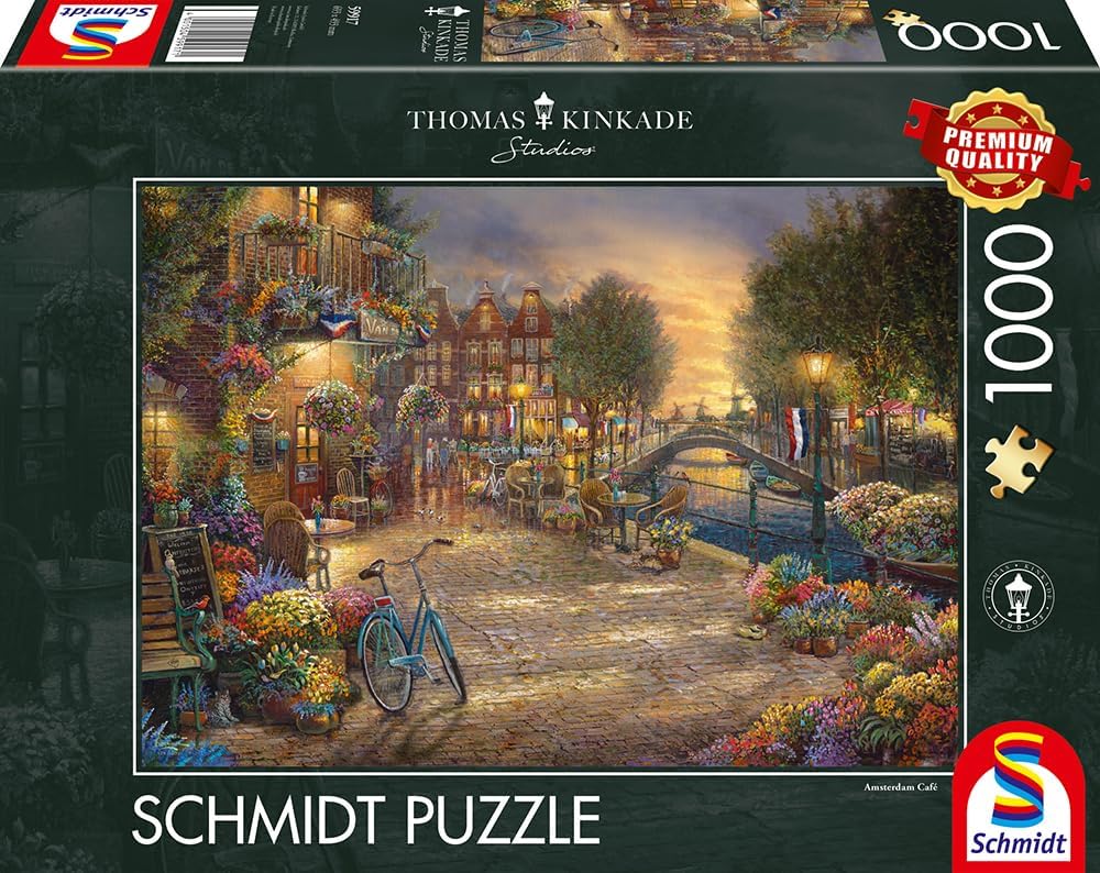 Amszterdam Schmidt Spiele 1000 darabos kirakó puzzle (SCH - 59917) - puzzlegarden