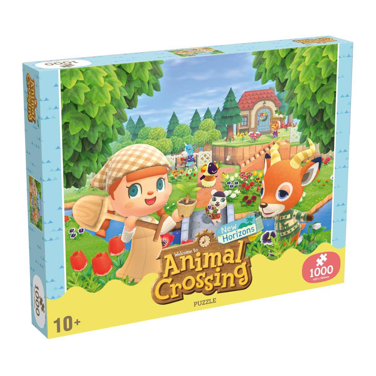 Animal Crossing Winning Moves 1000 darabos kirakó puzzle (WM-00952-ML1 5053410004699) - puzzlegarden