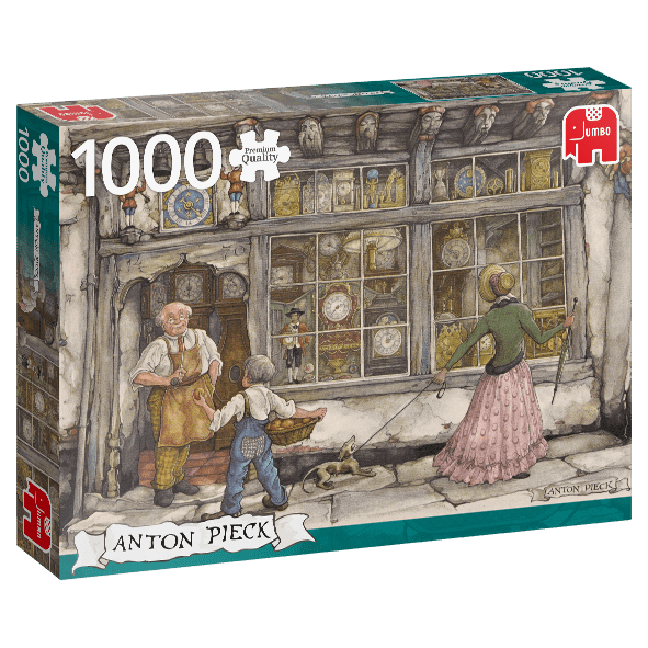 Anton Pieck - Az Órásmester Jumbo 1000 darabos kirakó puzzle (JU-18826 8710126188262) - puzzlegarden