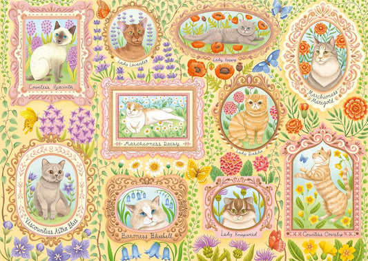 Arisztokrata macskák Schmidt Spiele 1000 darabos kirakó puzzle (SCH - 59792) - puzzlegarden