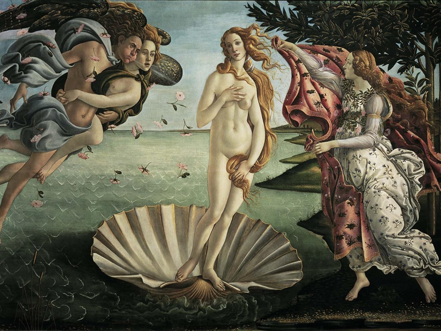 Art Collection - Boticelli - Vénusz Születése Ravensburger 1000 darabos kirakó puzzle (RA - 15769 4005556157693) - puzzlegarden