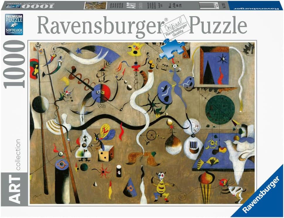 Art Collection - Miró - A Bohóc Karneválja Ravensburger 1000 darabos kirakó puzzle (RA - 17178 4005556171781) - puzzlegarden