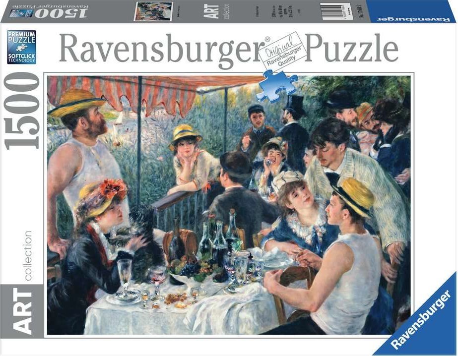 Art Collection - Renoir - Az Evezősök Reggelije Ravensburger 1500 darabos kirakó puzzle (RA-17604 4005556176045) - puzzlegarden