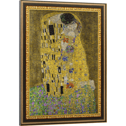 ArtFrame - Klimt - A Csók - keretes kirakó Trefl 500 darabos kirakó puzzle (TR - 37542) - puzzlegarden