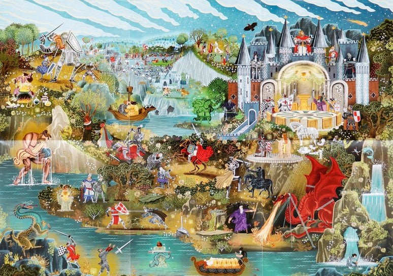 Arthur király világa Laurence King 1000 darabos kirakó puzzle (LK - 9781399604994) - puzzlegarden