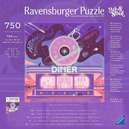 Art&Soul - Asztrológia Étterem Ravensburger 750 darabos kirakó puzzle (RA-12001000 4005555010005) - puzzlegarden