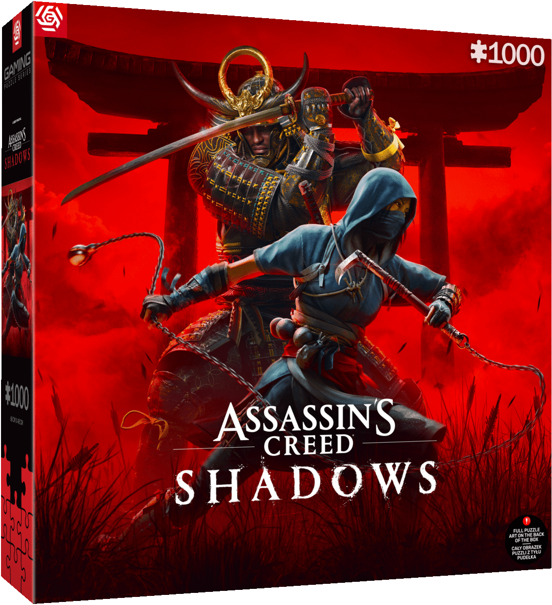 Assassin's Creed Shadows - Naoe & Yasuke Good Loot 1000 darabos kirakó puzzle (GL - 5908305247913 5908305247913) - puzzlegarden