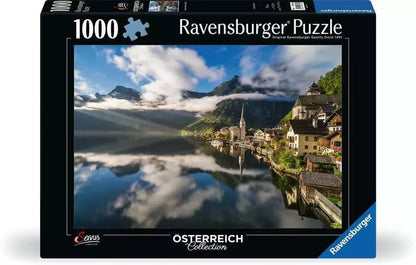 Ausztria Kollekció - A Legendás Hallstatt Ravensburger 1000 darabos kirakó puzzle (RA-12000835) - puzzlegarden